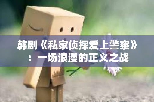 韩剧《私家侦探爱上警察》：一场浪漫的正义之战