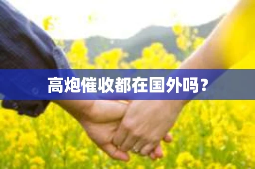 高炮催收都在国外吗？