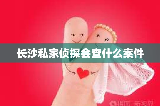 长沙私家侦探会查什么案件